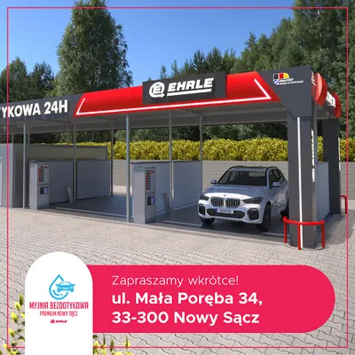 Myjnia bezdotykowa Premium - EHRLE Nowy Sącz